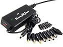 SiliconTech UNIVERSAL ADAPTER LAPTOP Notebook AC ADAPTER Charger for HP COMPAQ ASUS NEC TOSHIBA ACER IBM GATEWAY SAMSUNG SONY FUJITSU,90W